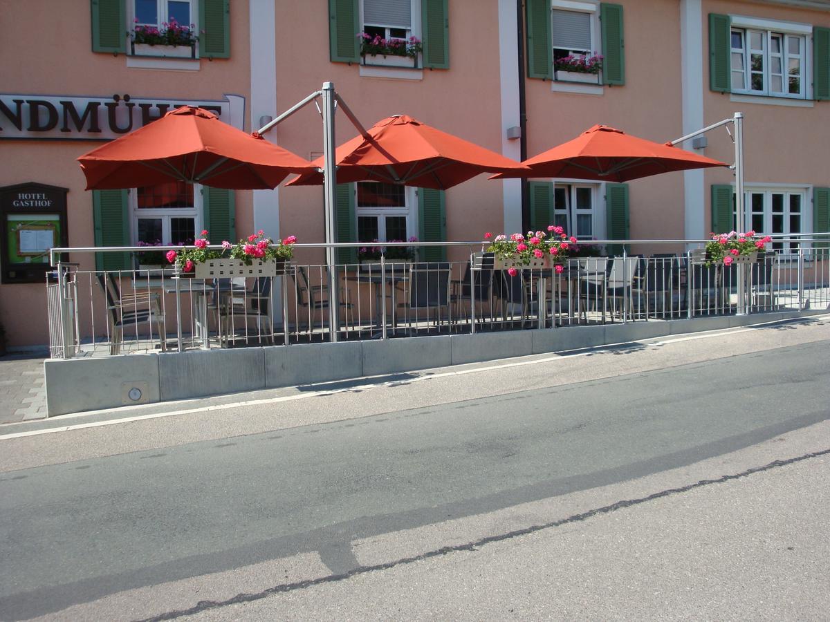 Hotel Restaurant Zur Windmuhle Ansbach Exterior photo